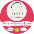 Paté de Langostinos con Mejillones - Etiqueta